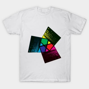 CMYK Laptops T-Shirt